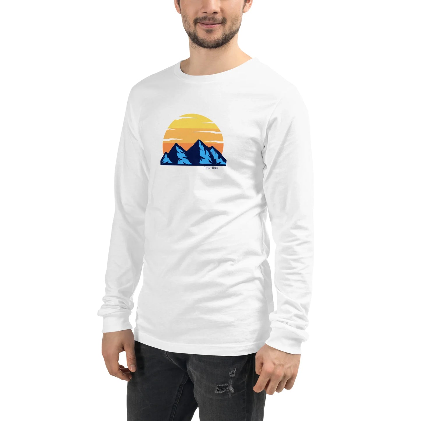 blue mountain | long sleeved tee - f u n k + f i n a