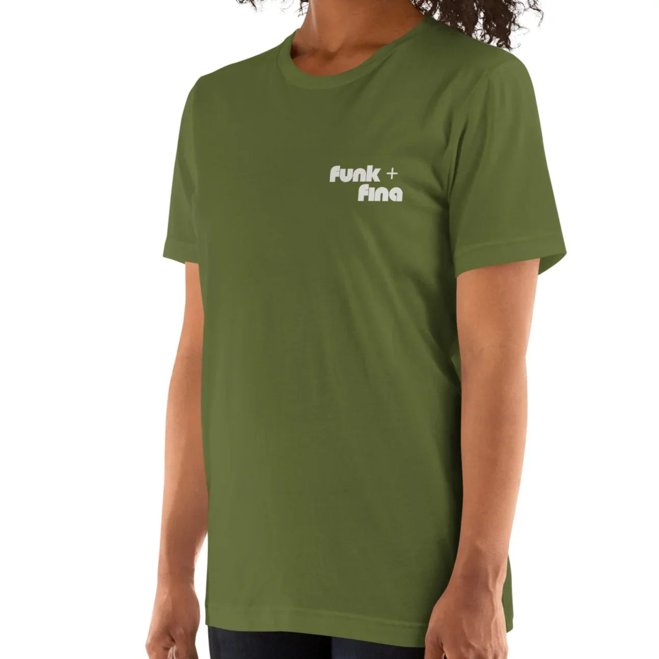 pink flamingo back | comfort tee - f u n k + f i n a