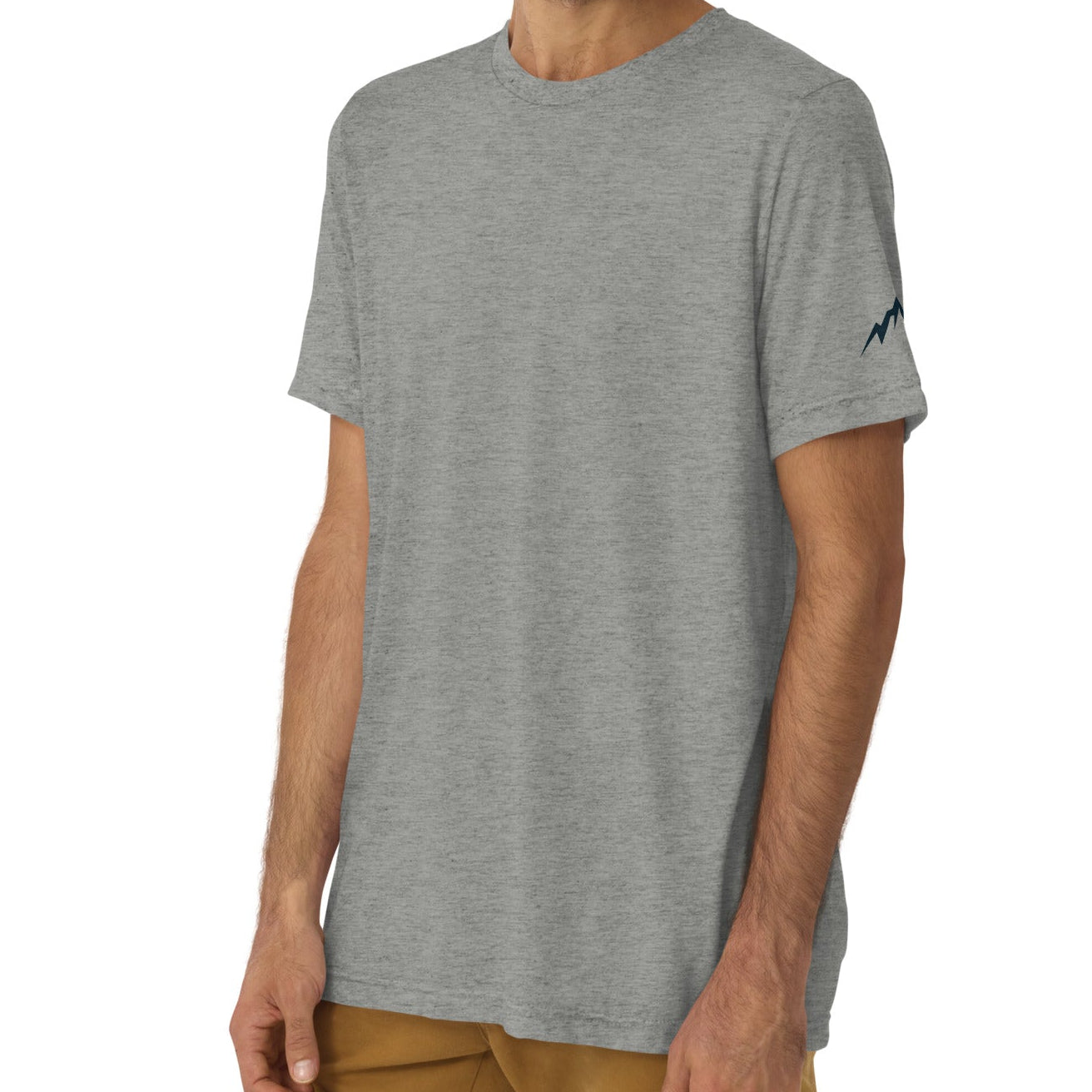 camp sunset back | fitted tee