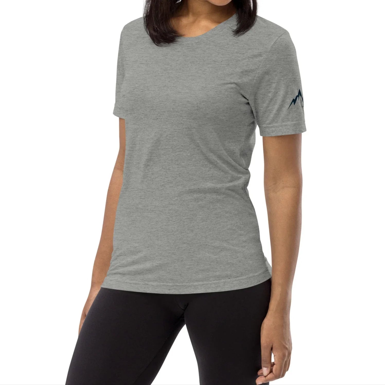 rustic sunrise back | fitted tee