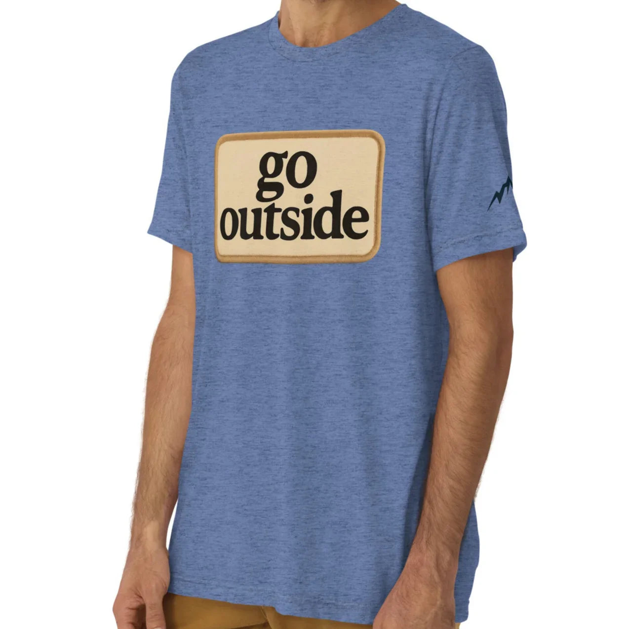 go outside patch | fitted tee - f u n k + f i n a