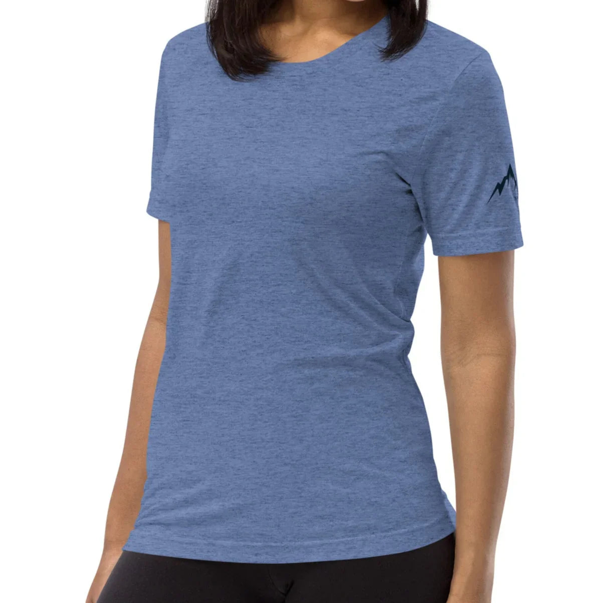 rustic sunrise back | fitted tee