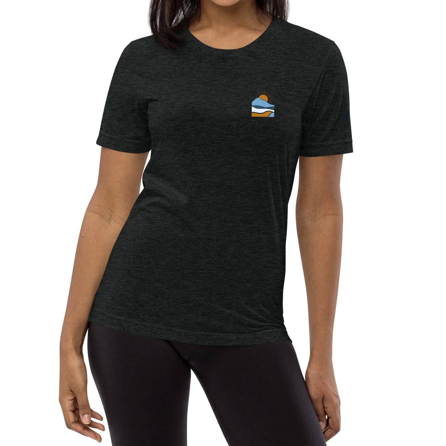 morning sunrise back | fitted tee - f u n k + f i n a