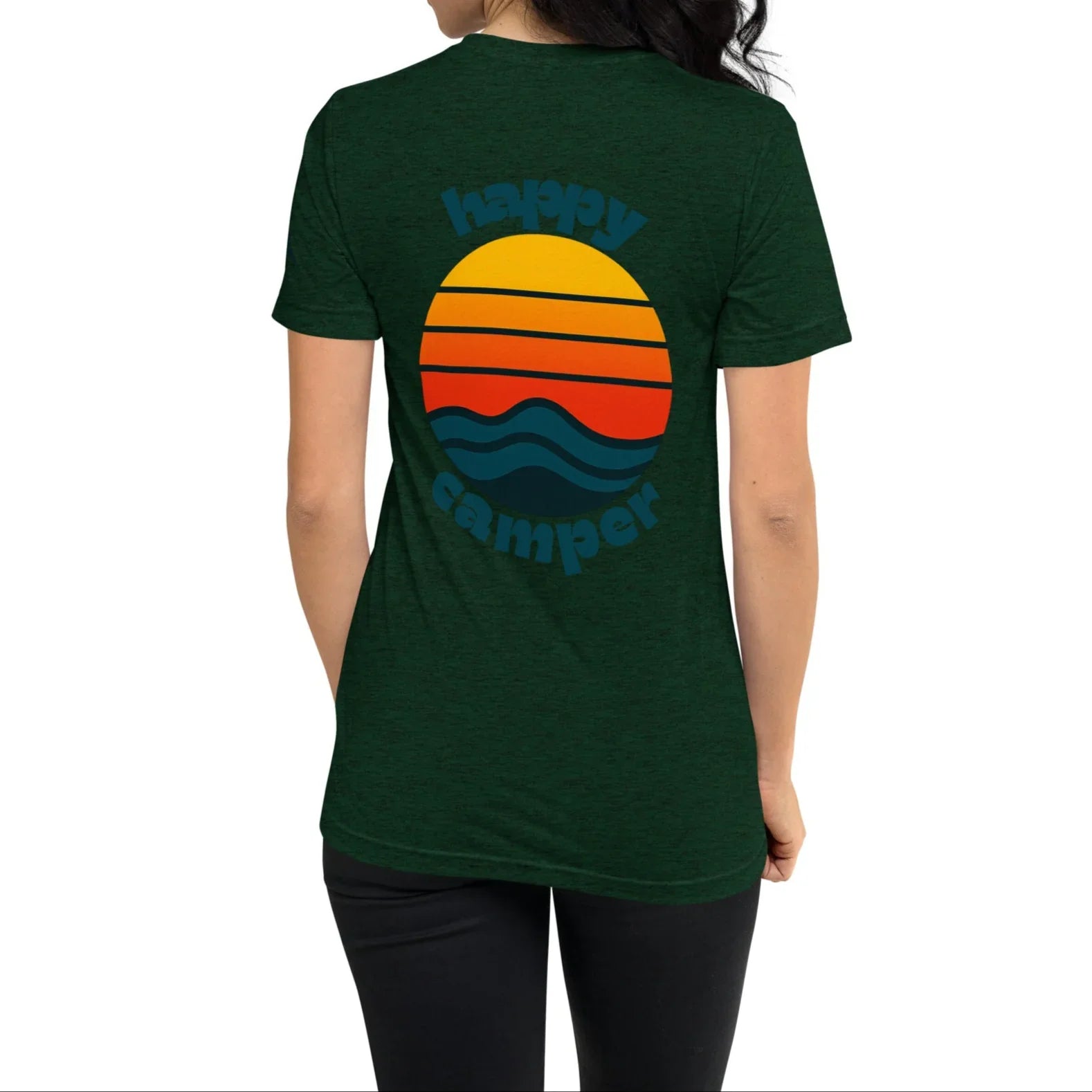 happy waves | fitted tee - f u n k + f i n a