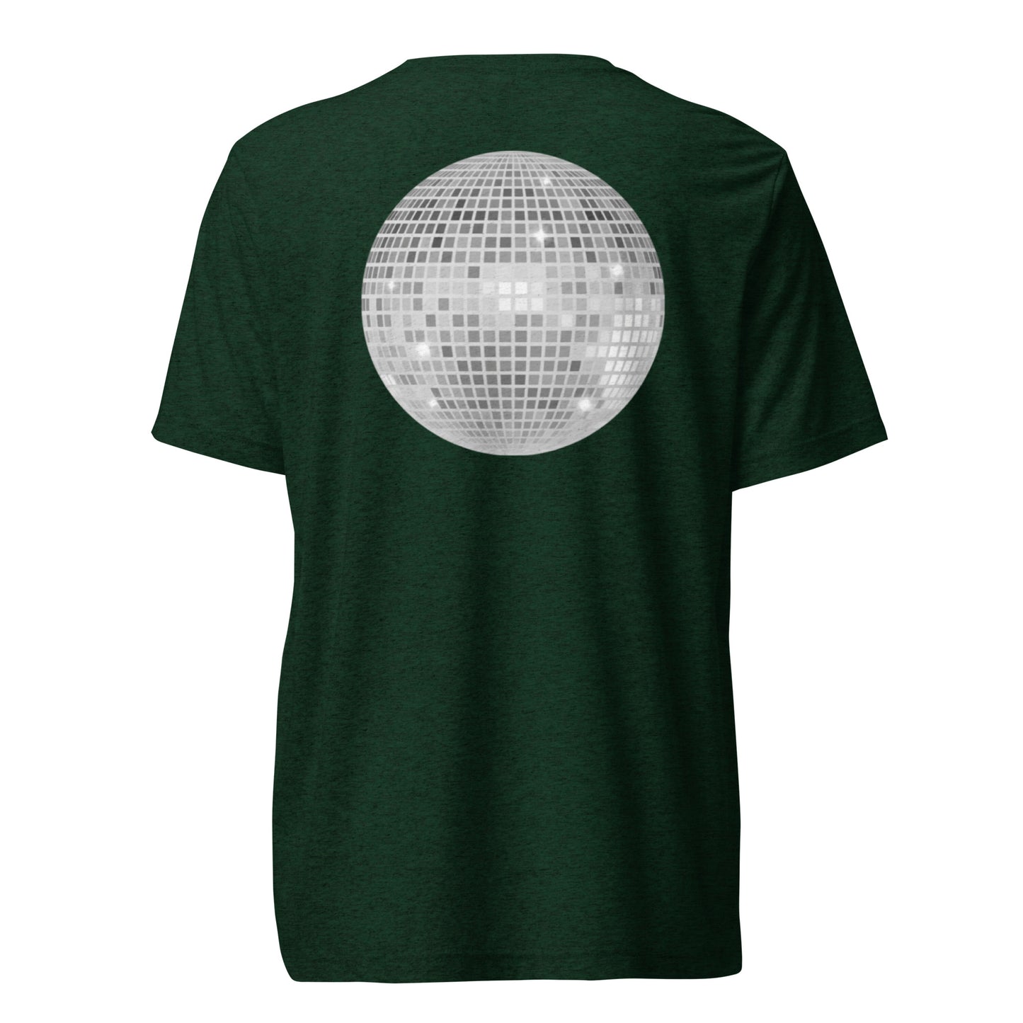discoball back | fitted tee