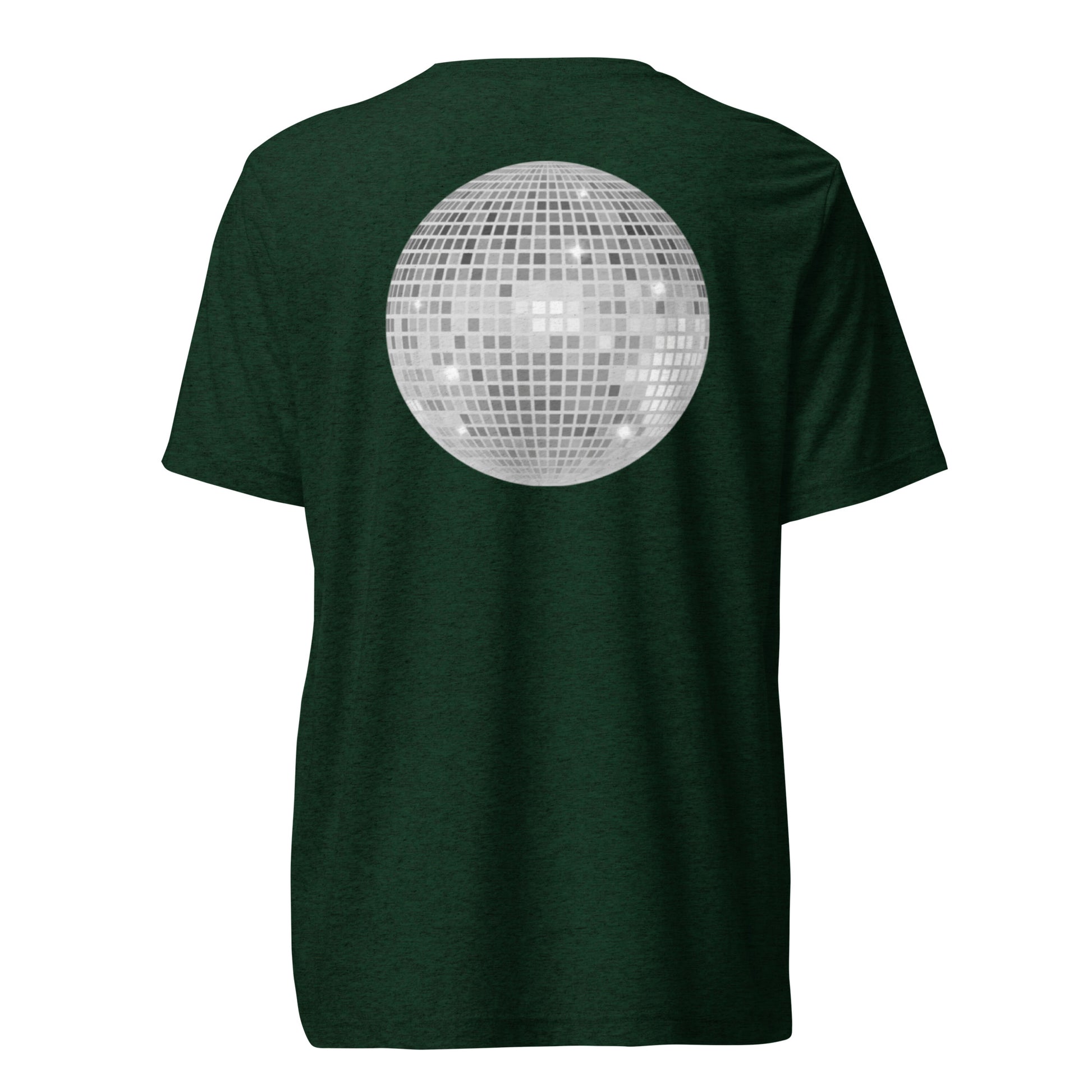 discoball back | fitted tee