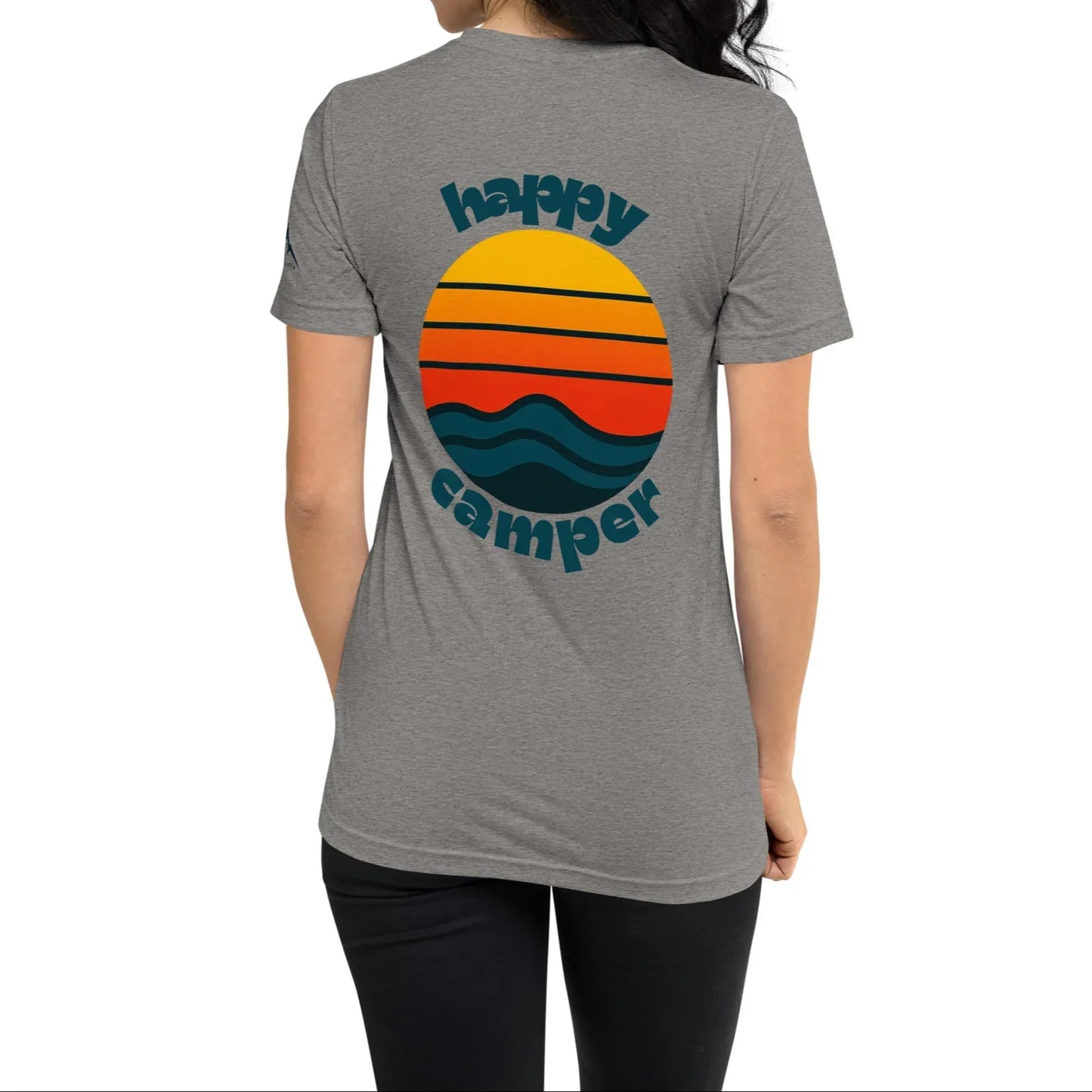 happy waves | fitted tee - f u n k + f i n a