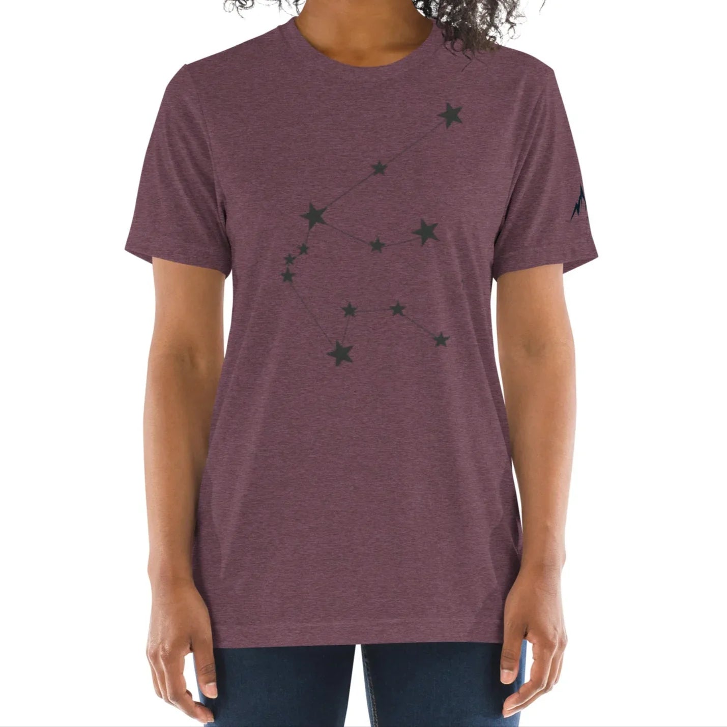 aquarian star | fitted tee - f u n k + f i n a