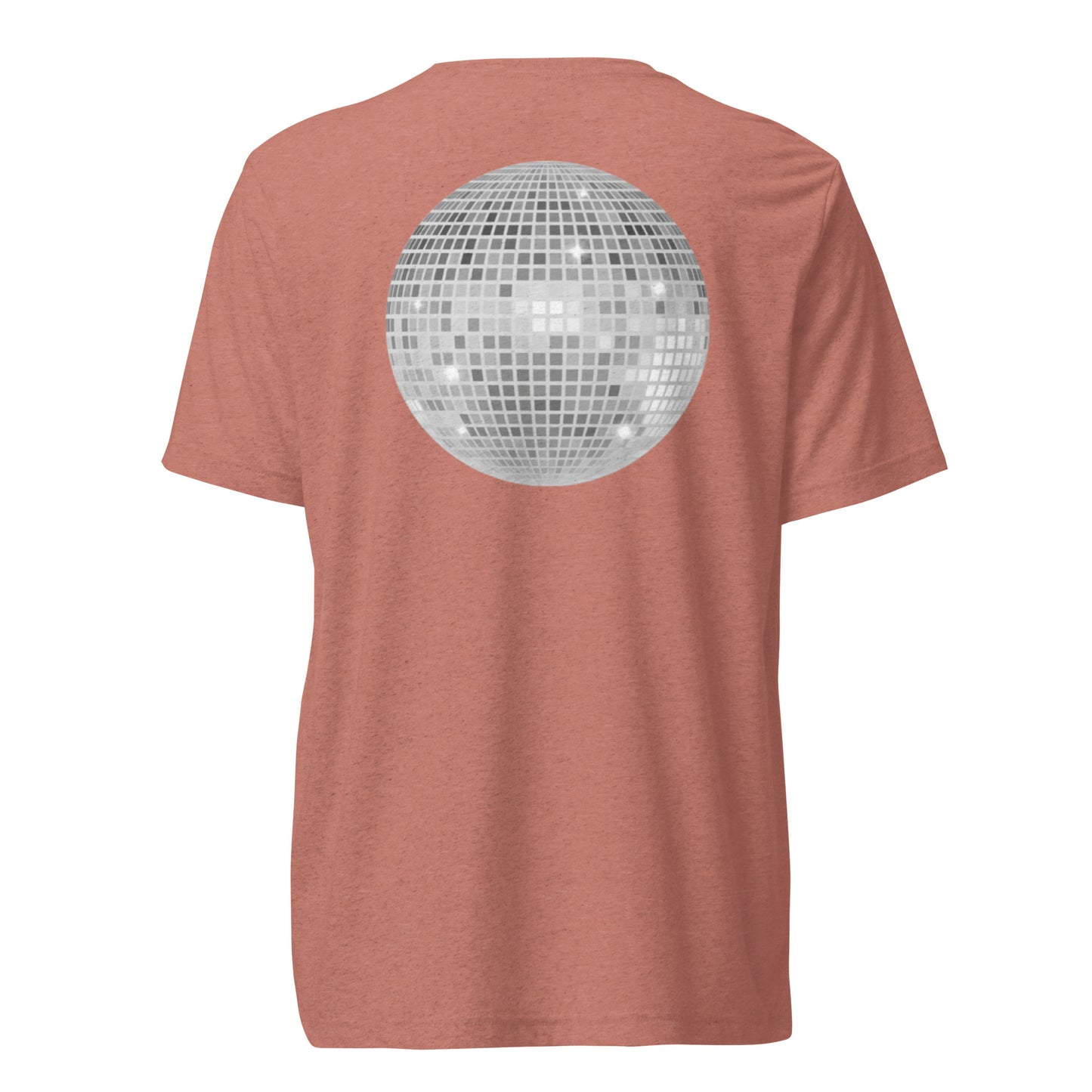 discoball back | fitted tee