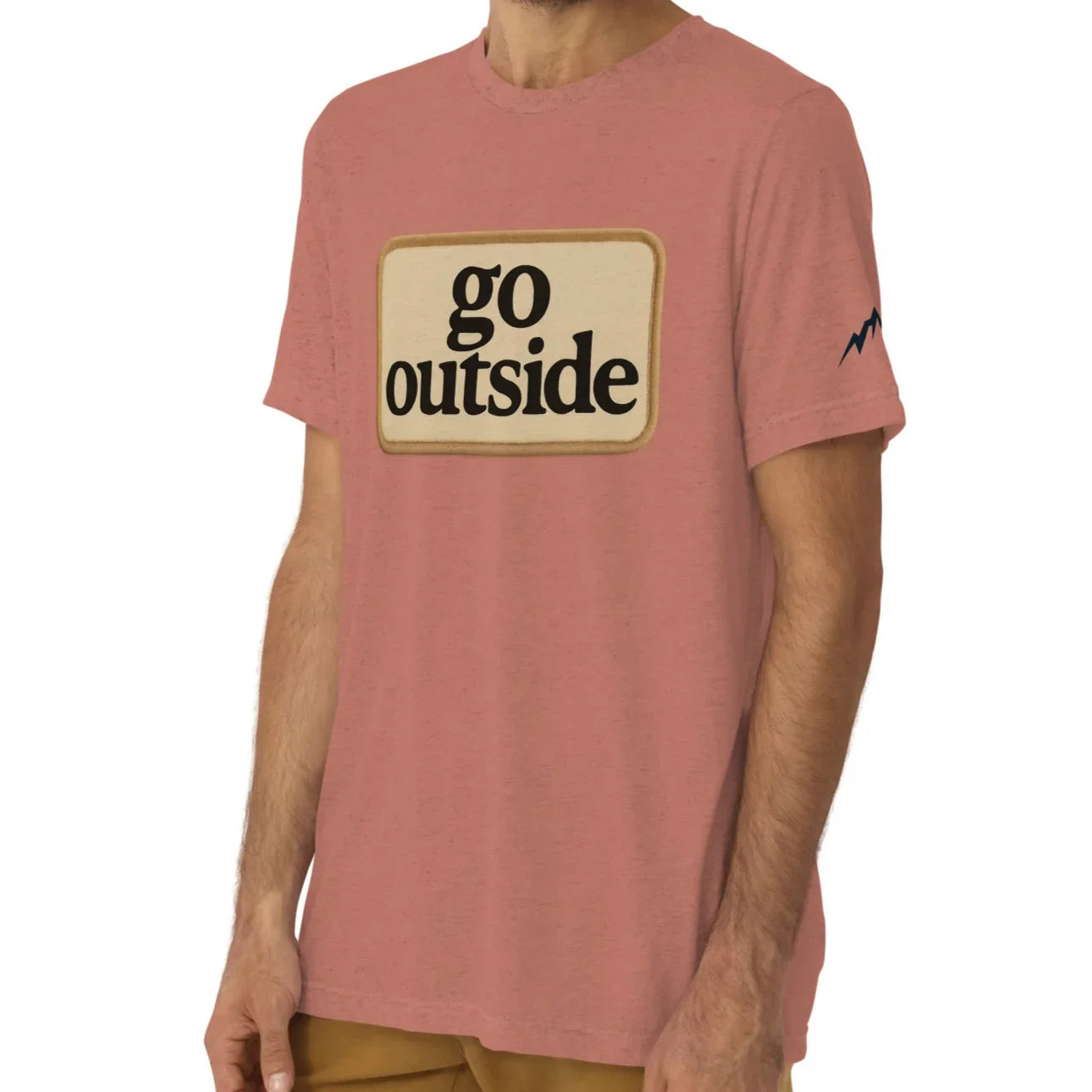 go outside patch | fitted tee - f u n k + f i n a