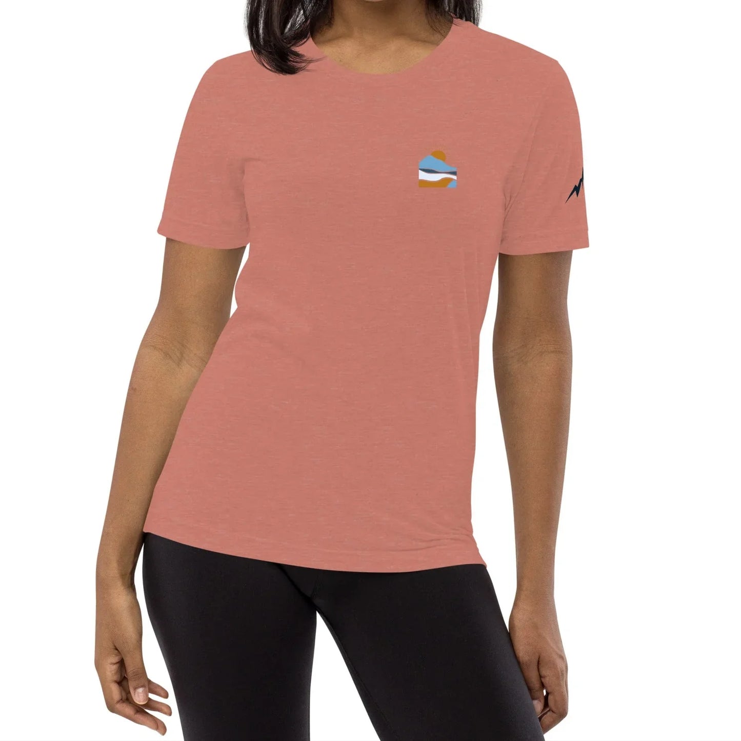morning sunrise back | fitted tee - f u n k + f i n a