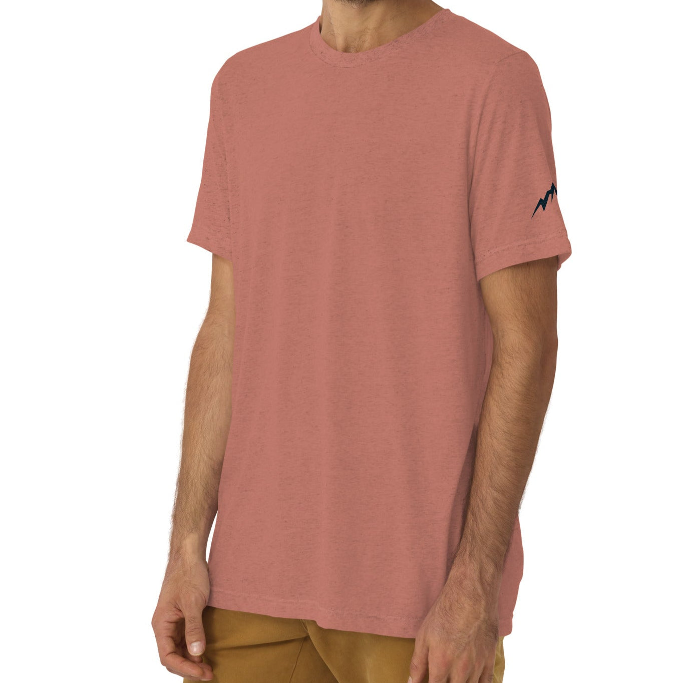 camp sunset back | fitted tee