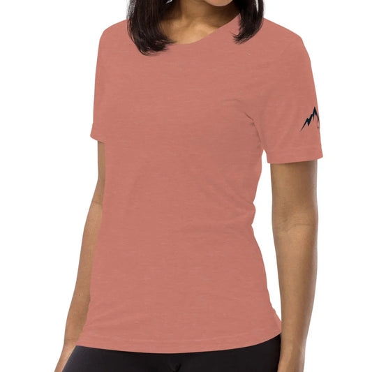 rustic sunrise back | fitted tee