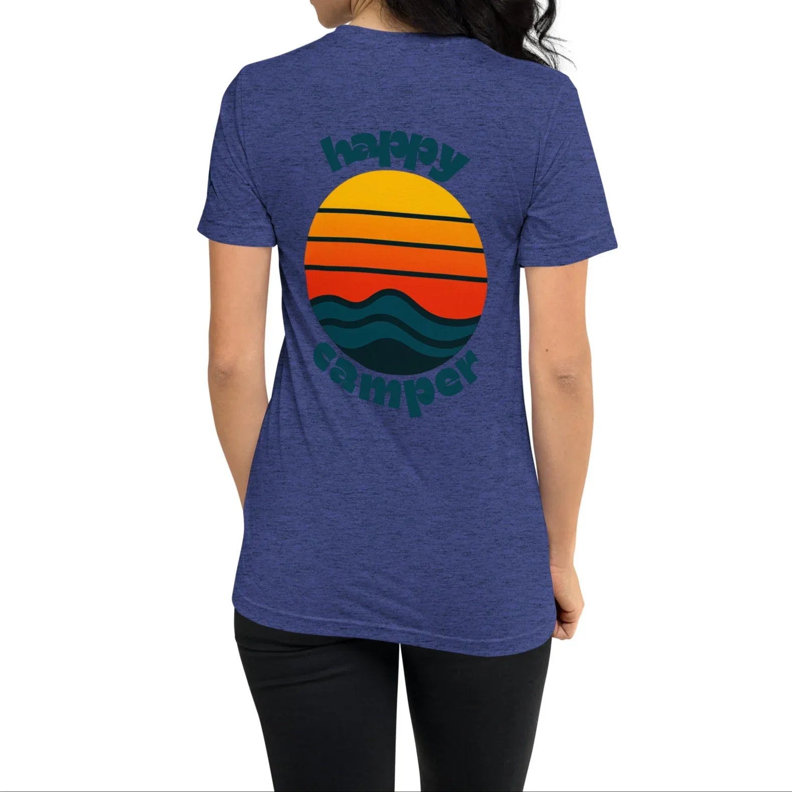 happy waves | fitted tee - f u n k + f i n a