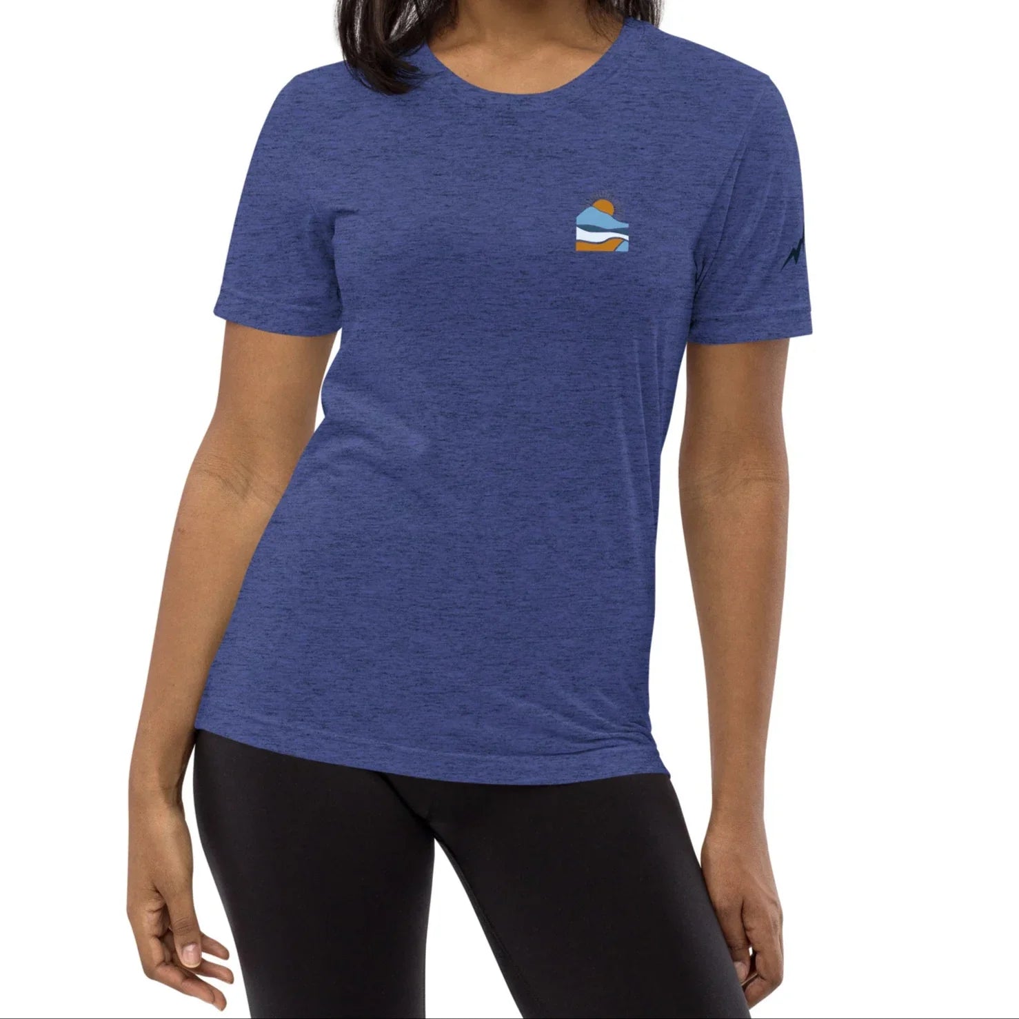 morning sunrise back | fitted tee - f u n k + f i n a