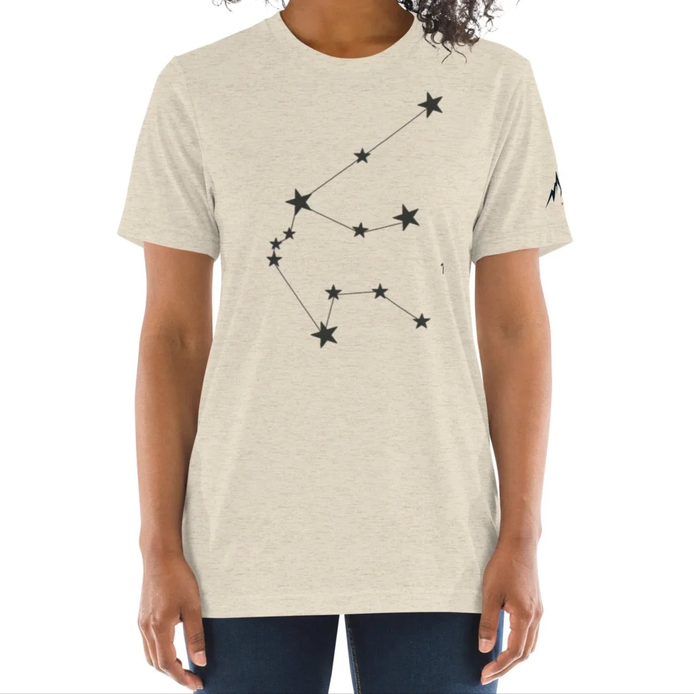 aquarian star | fitted tee - f u n k + f i n a