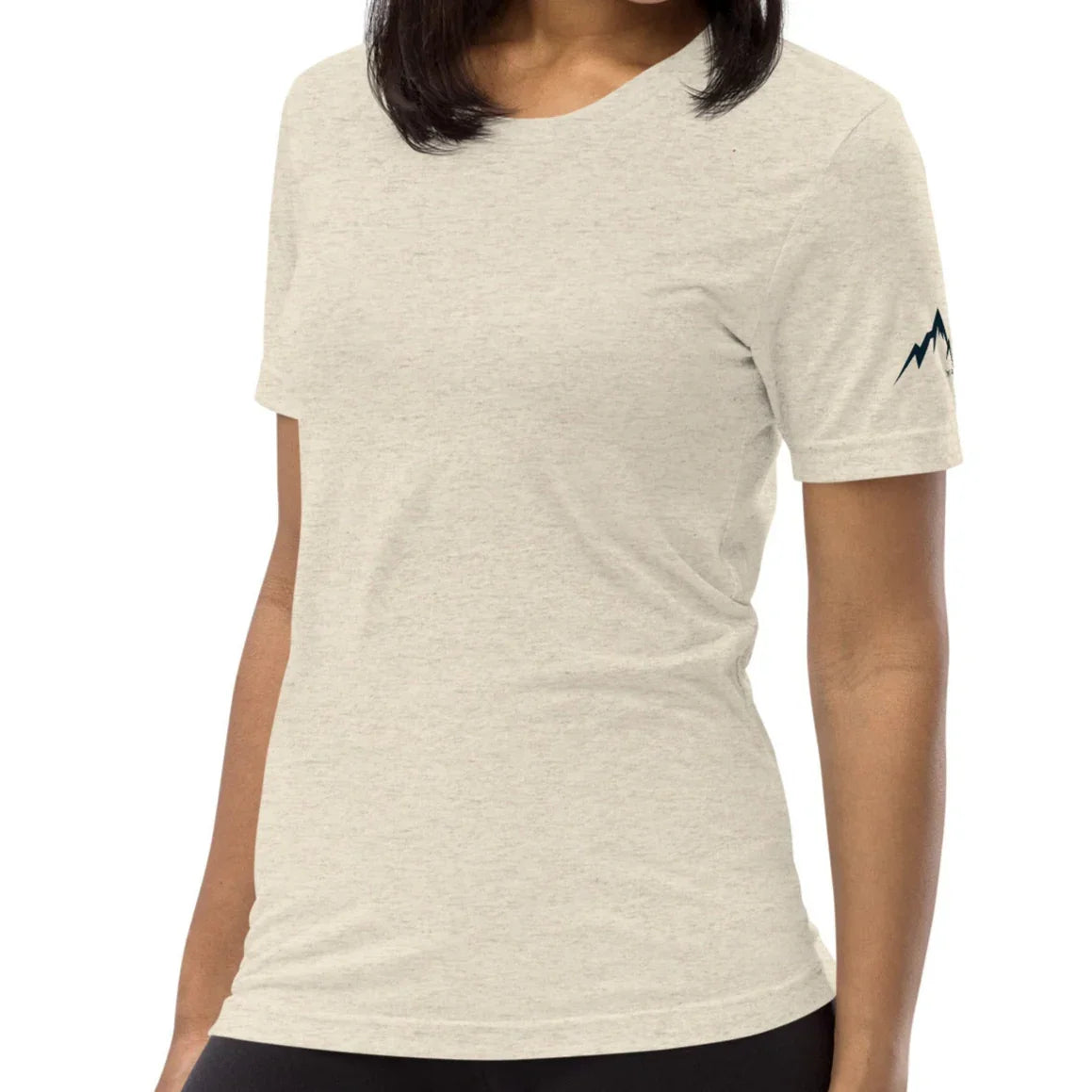 rustic sunrise back | fitted tee