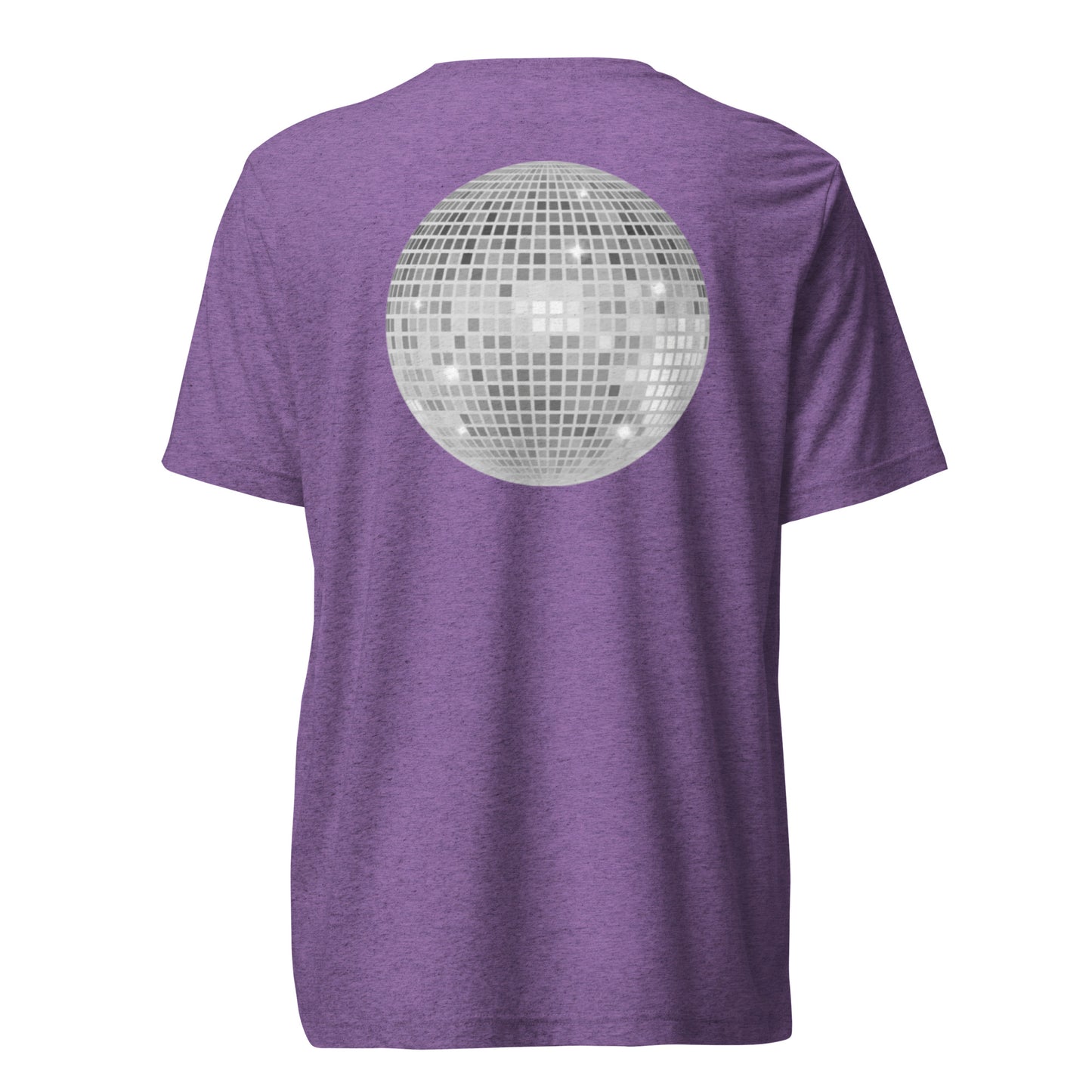 discoball back | fitted tee