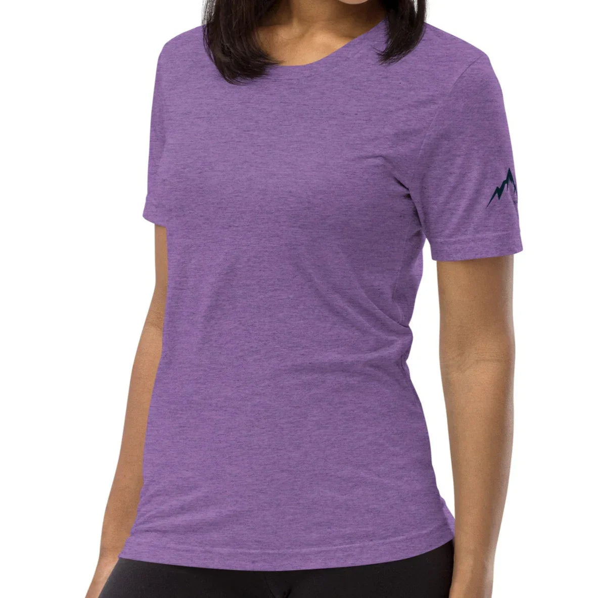 rustic sunrise back | fitted tee