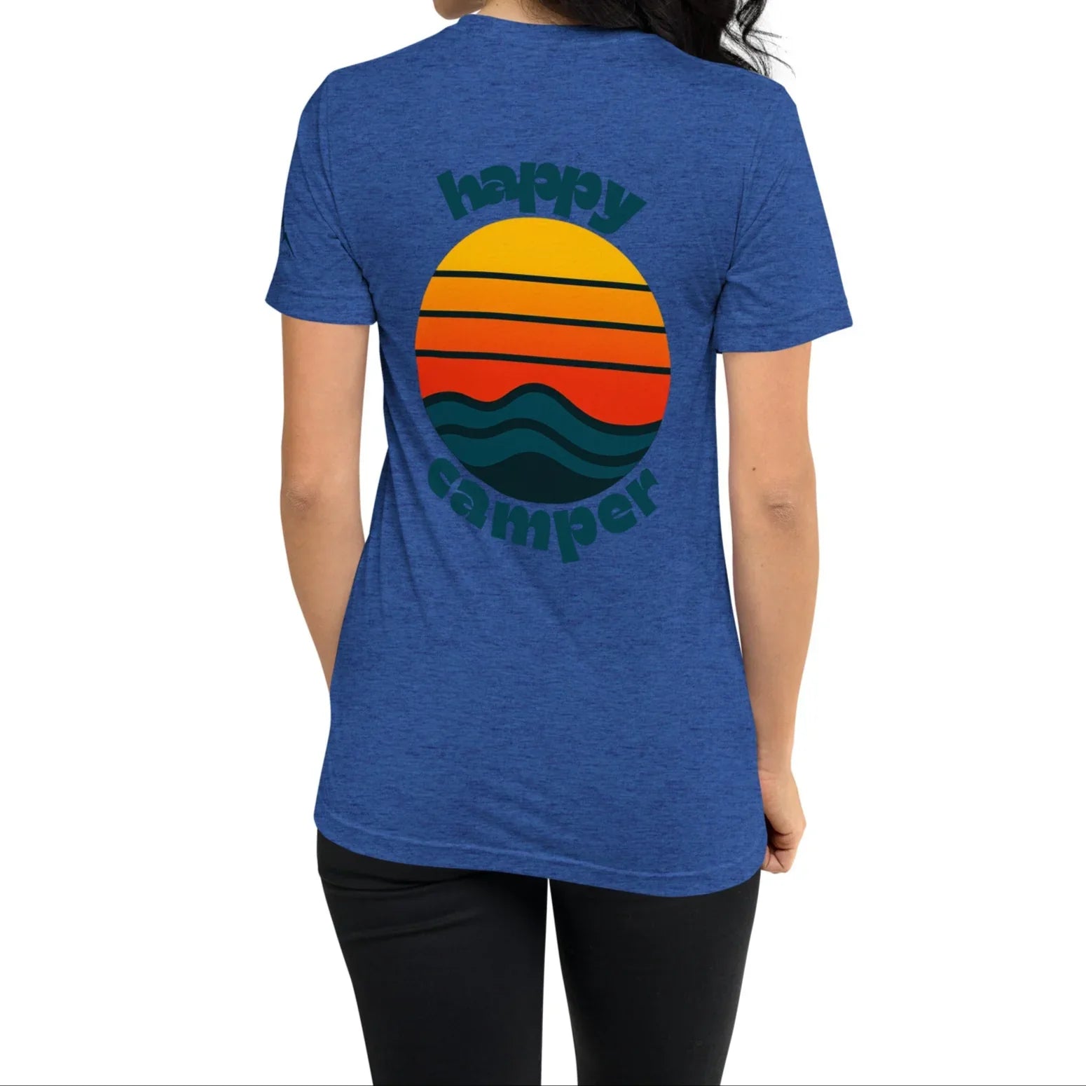 happy waves | fitted tee - f u n k + f i n a