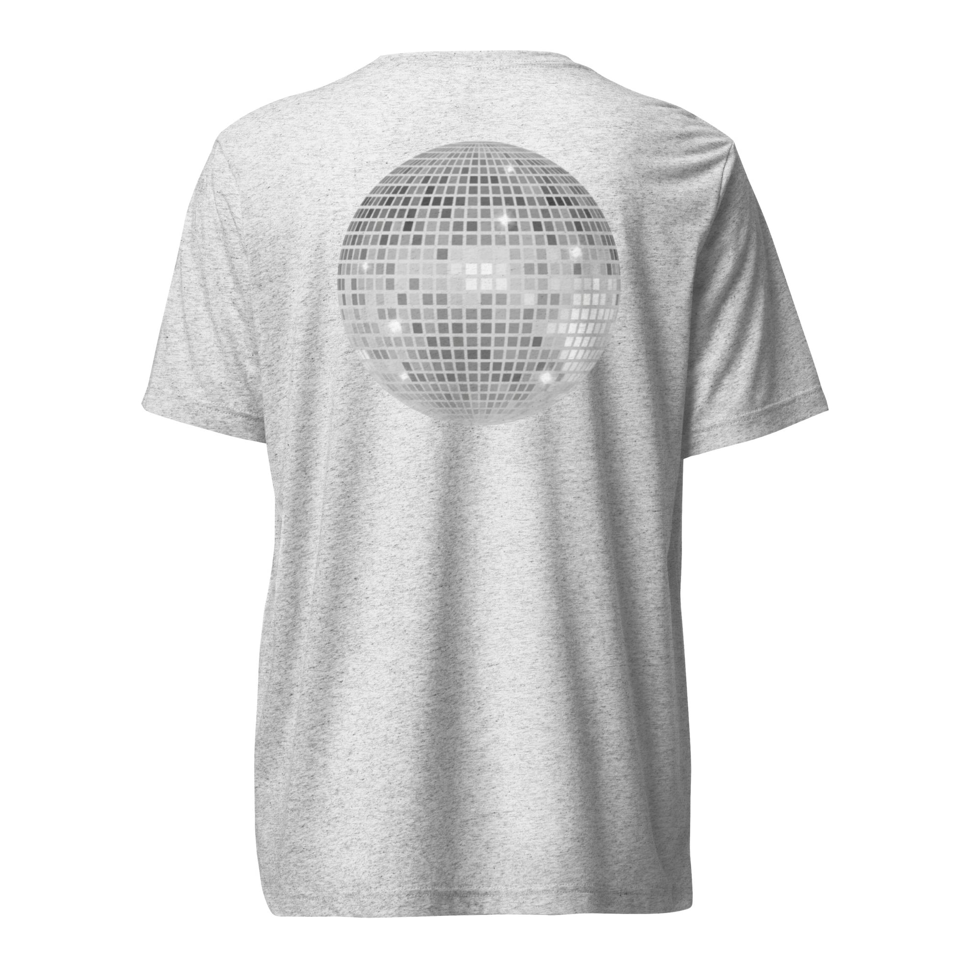 discoball back | fitted tee