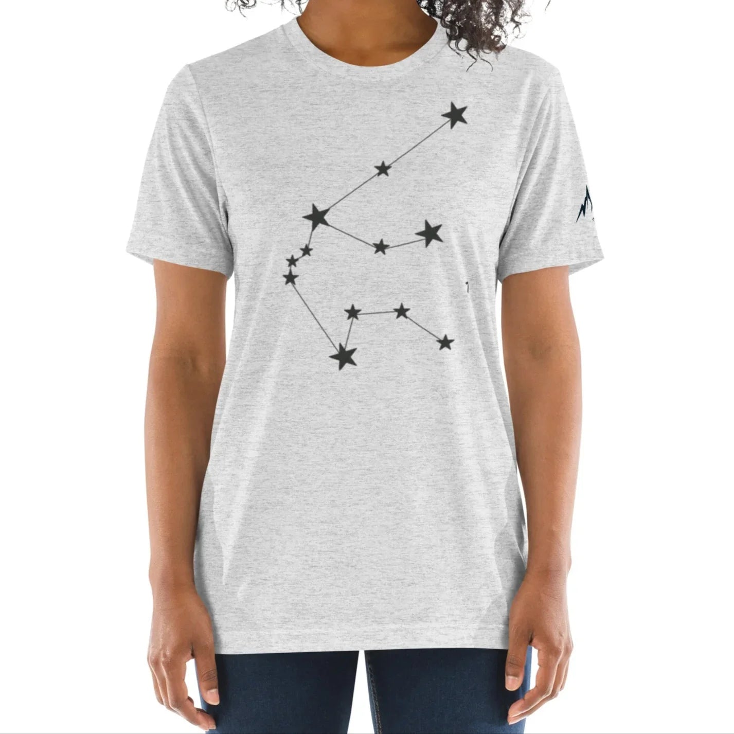aquarian star | fitted tee - f u n k + f i n a