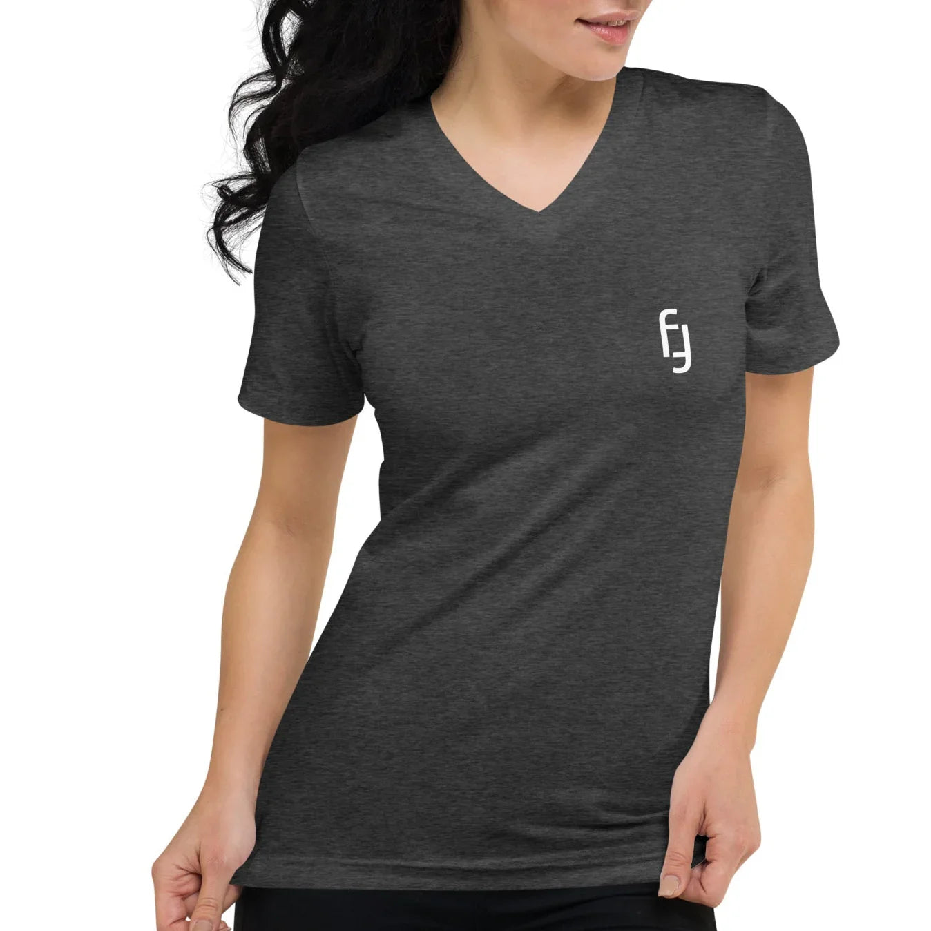 discoball back | v-neck tee - f u n k + f i n a