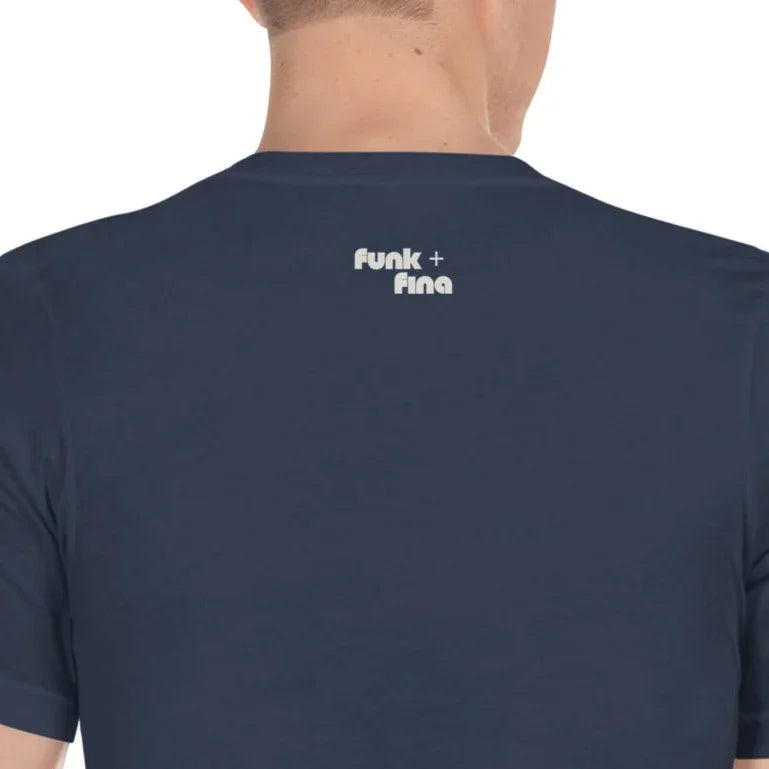 discoball | men's v-neck tee - f u n k + f i n a