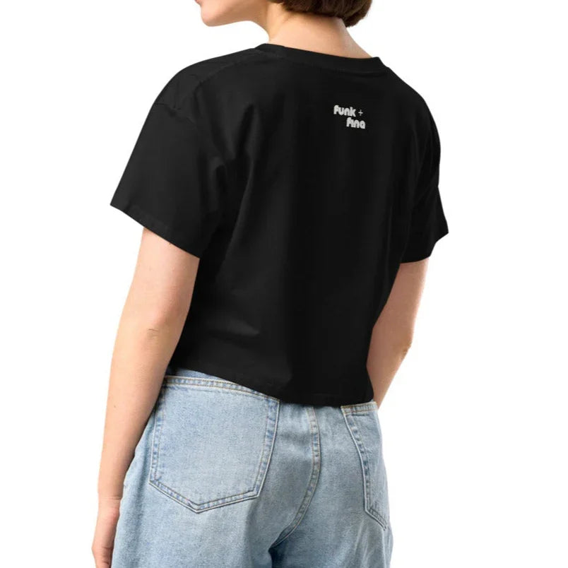 discoball | crop tee - f u n k + f i n a