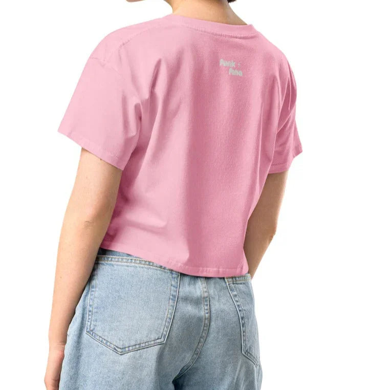 discoball | crop tee - f u n k + f i n a