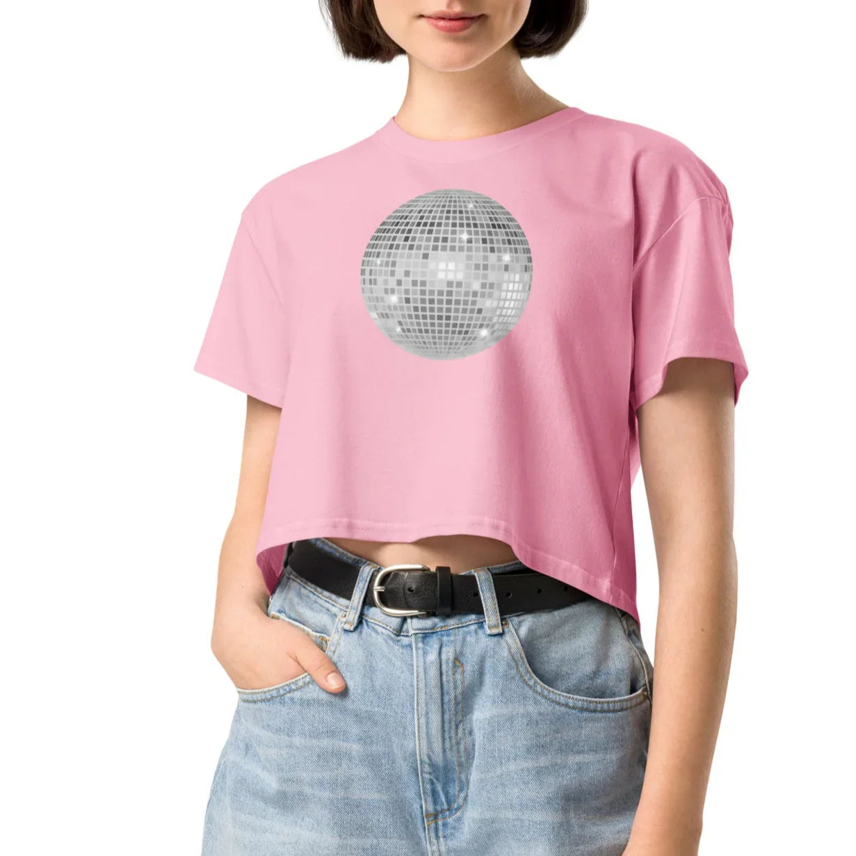 discoball | crop tee - f u n k + f i n a