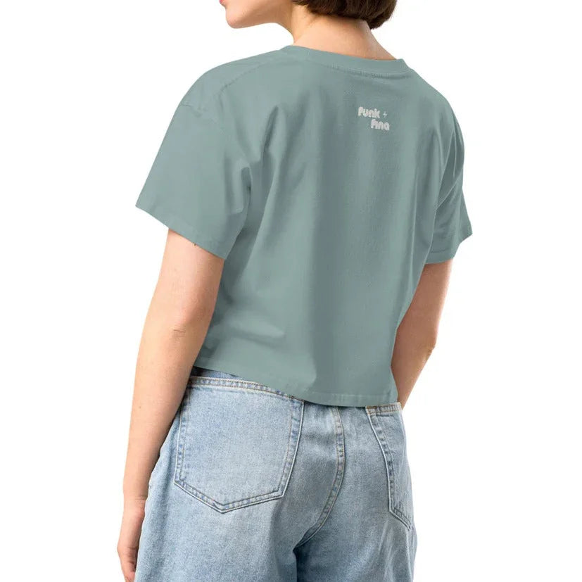 discoball | crop tee - f u n k + f i n a