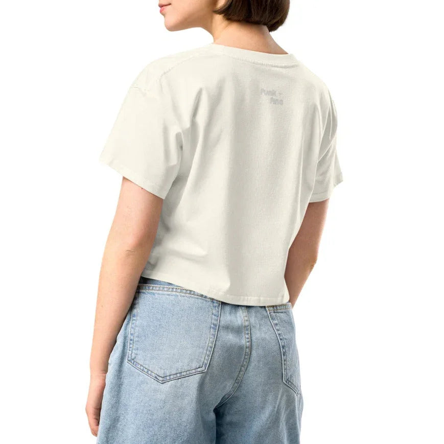discoball | crop tee - f u n k + f i n a