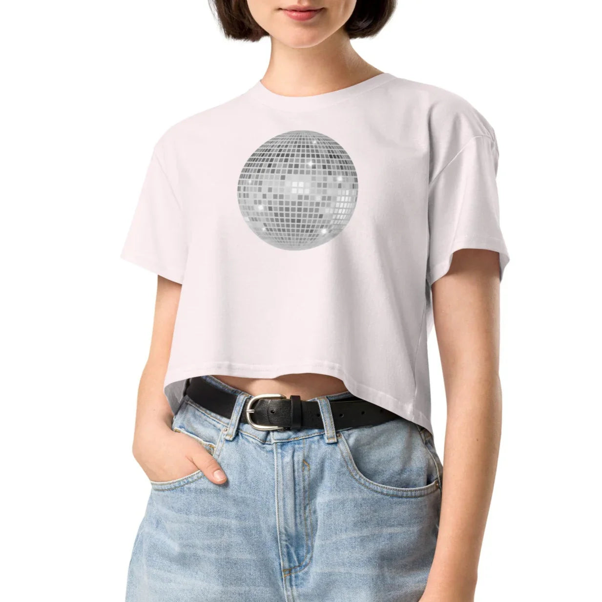 discoball | crop tee - f u n k + f i n a