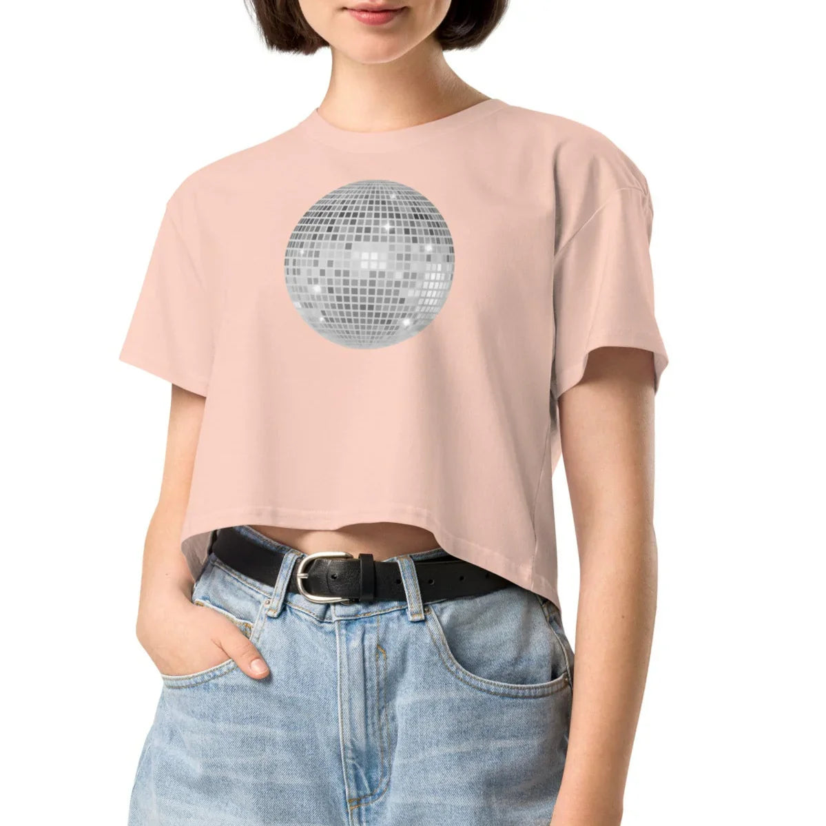 discoball | crop tee - f u n k + f i n a