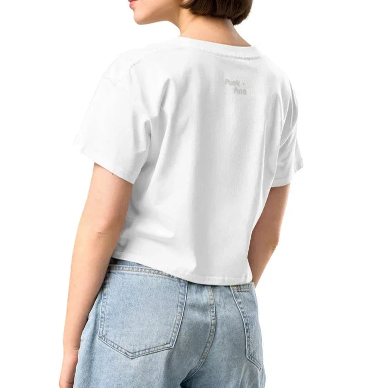 discoball | crop tee - f u n k + f i n a