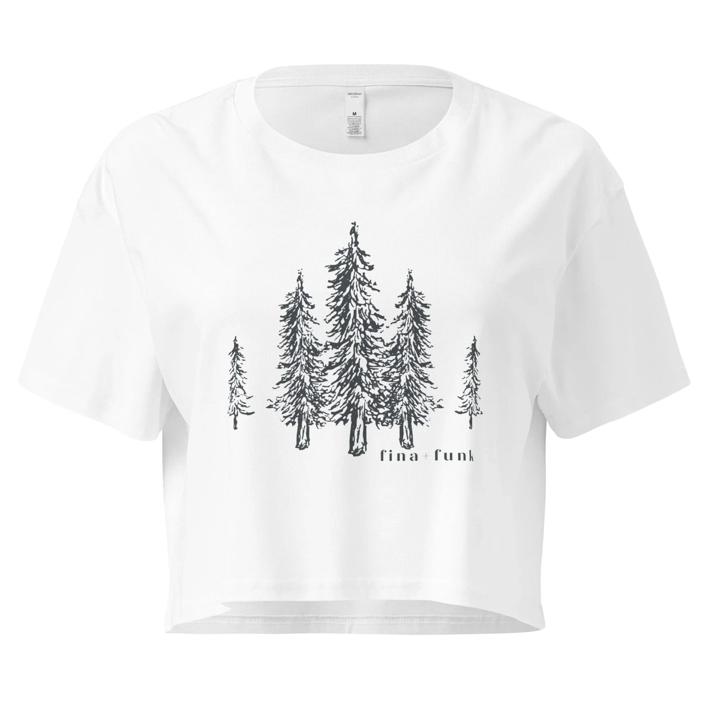 forest | crop tee - f u n k + f i n a