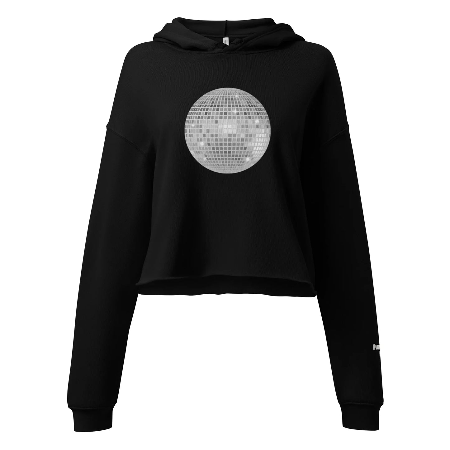 discoball | crop hoodie - f u n k + f i n a