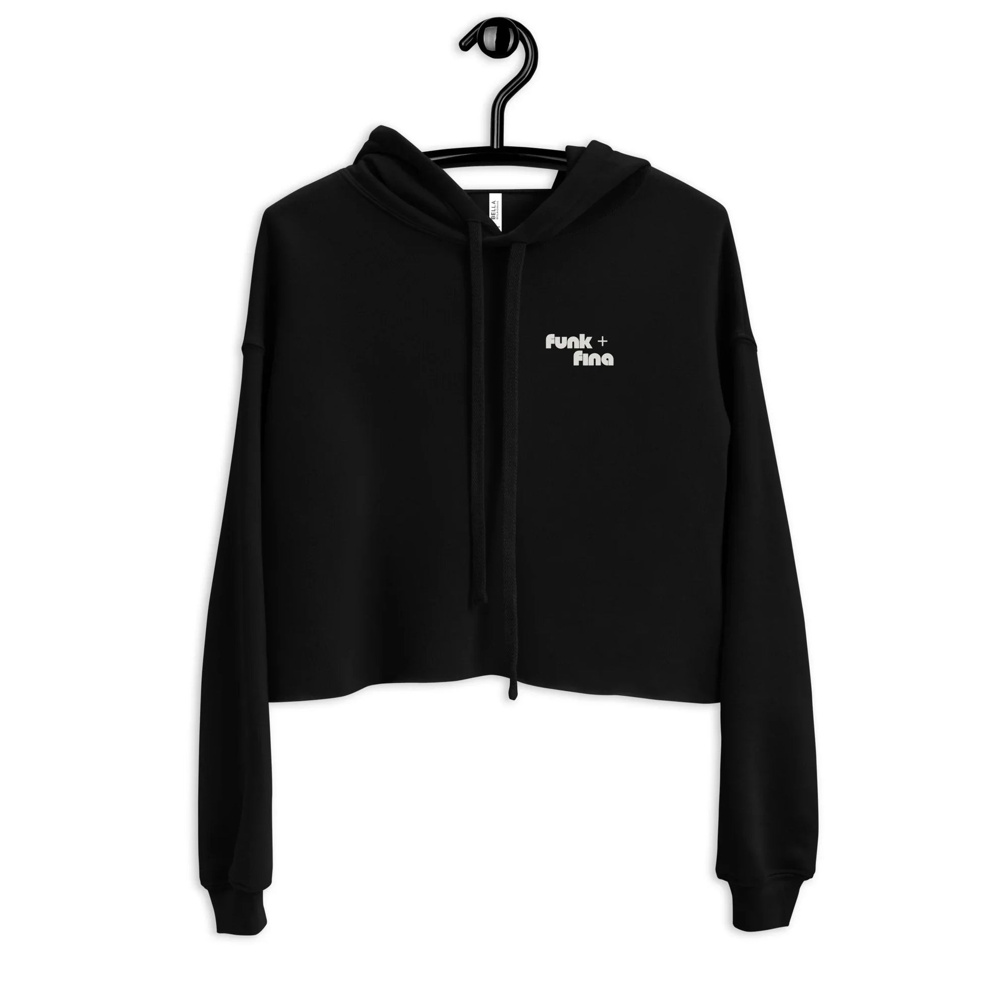 earthy sunrise back | crop hoodie - f u n k + f i n a