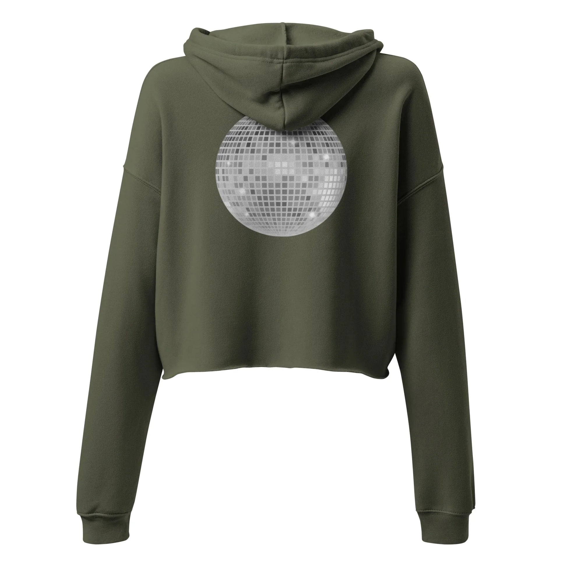discoball back | crop hoodie - f u n k + f i n a