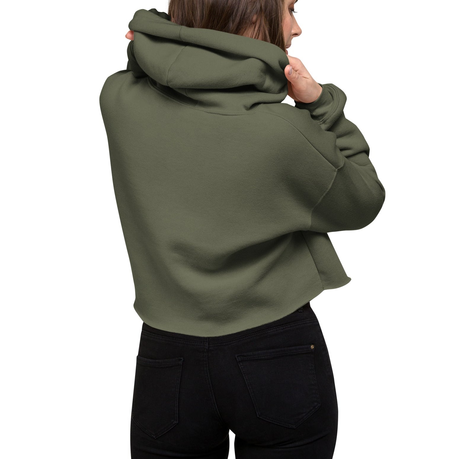 flower of life | crop hoodie