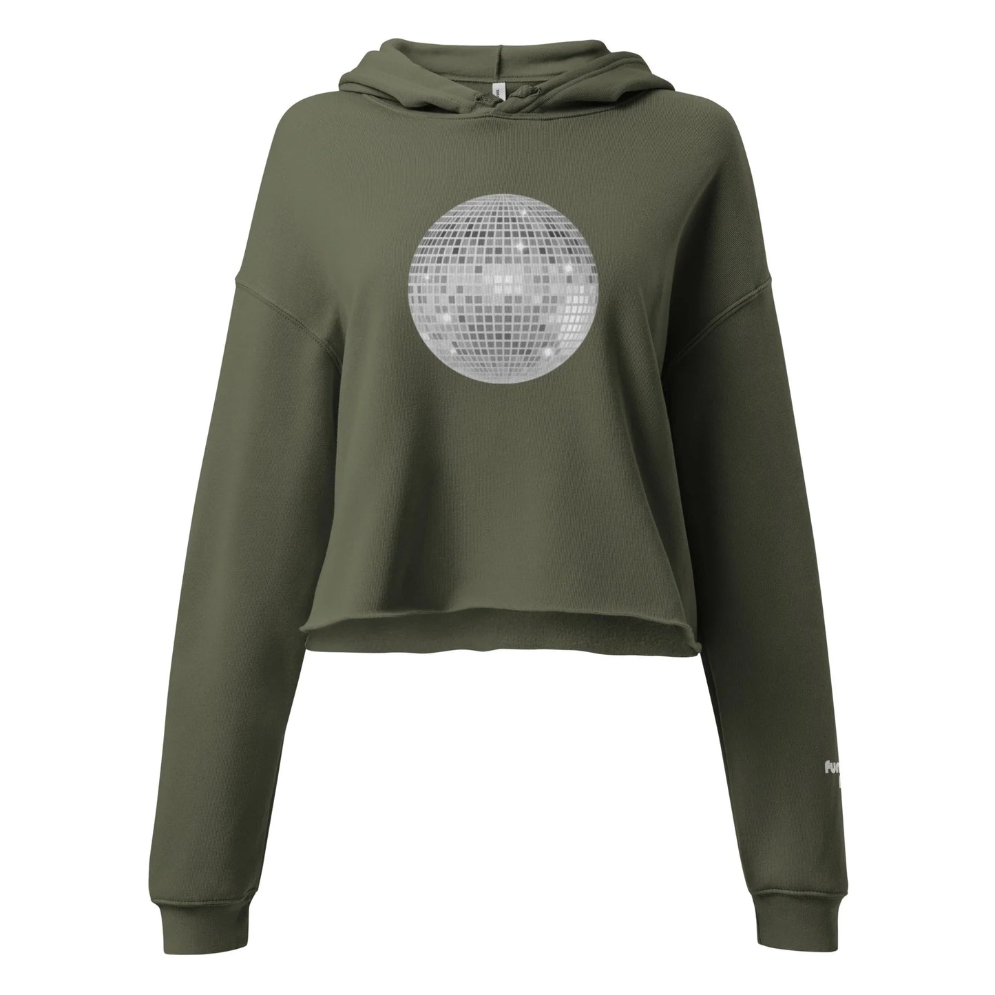discoball | crop hoodie - f u n k + f i n a