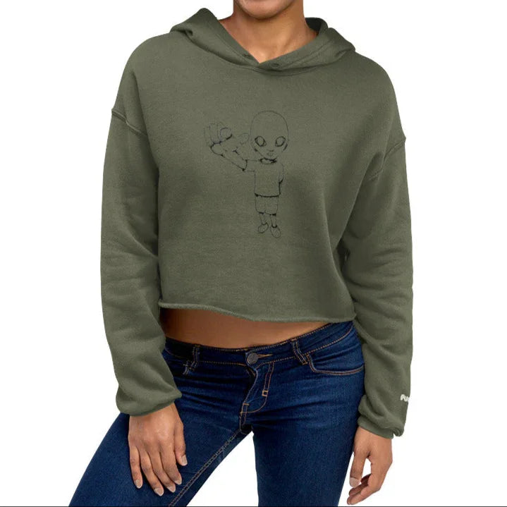 xtra | crop hoodie - f u n k + f i n a