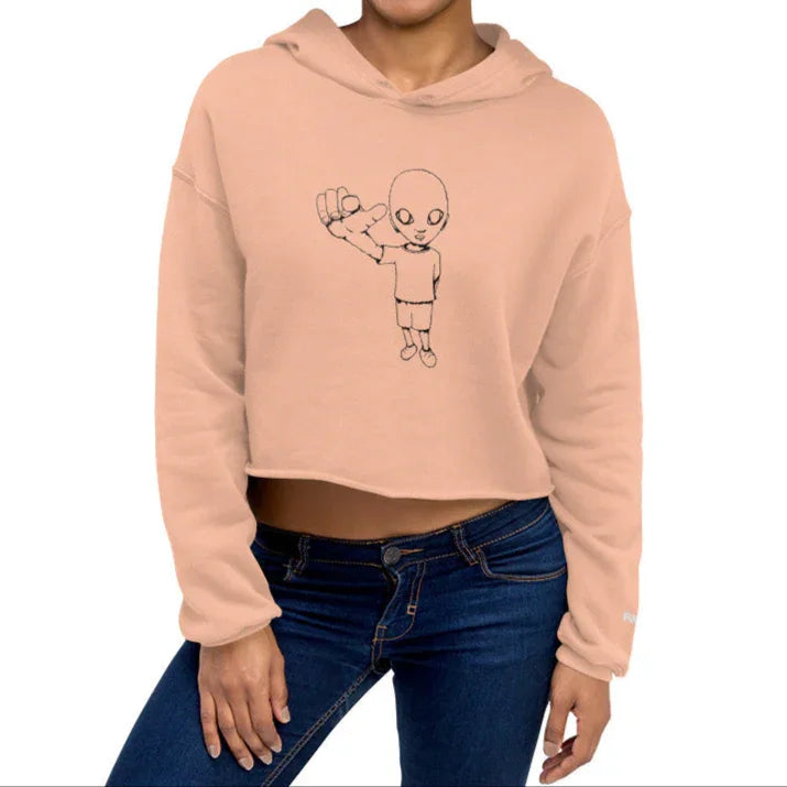 xtra | crop hoodie - f u n k + f i n a
