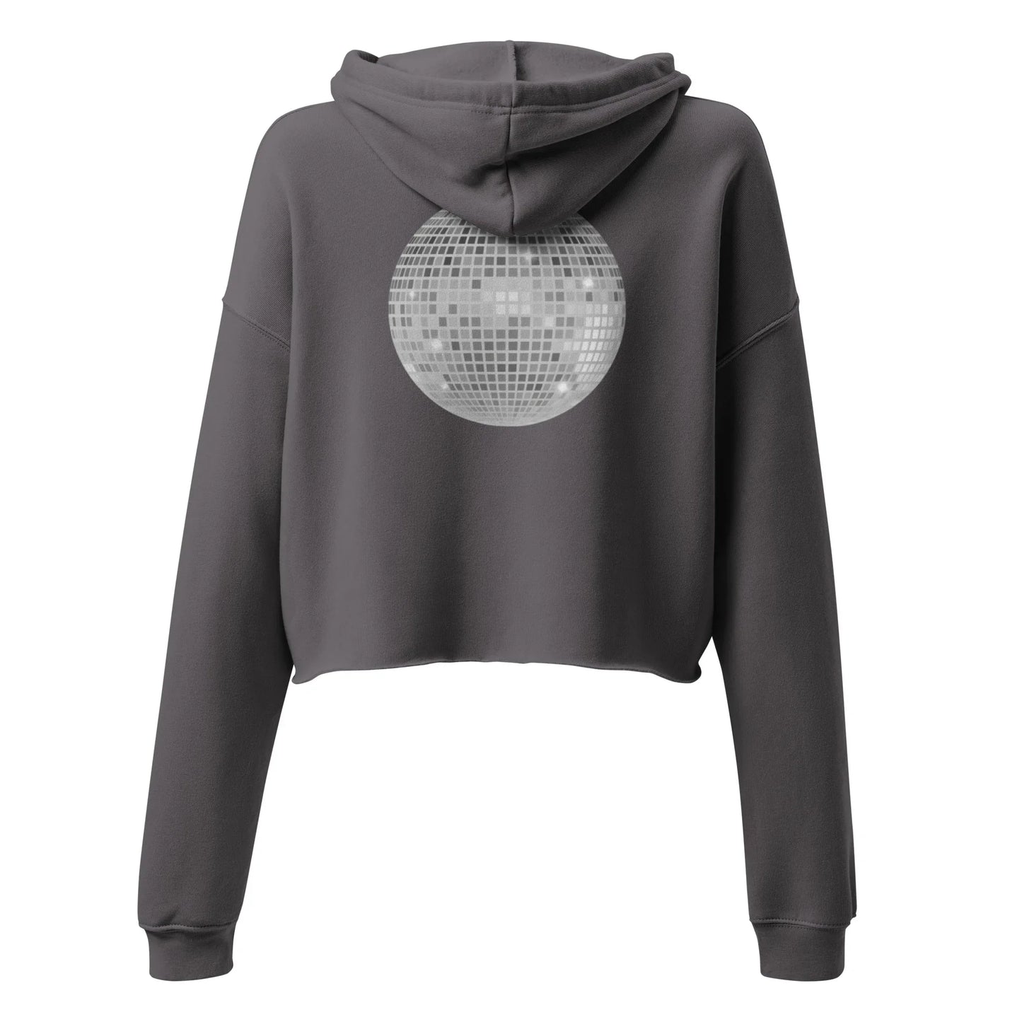 discoball back | crop hoodie - f u n k + f i n a