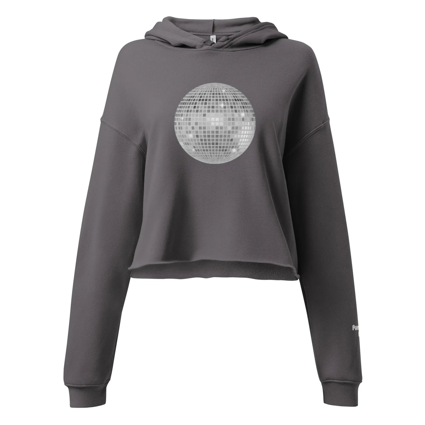 discoball | crop hoodie - f u n k + f i n a
