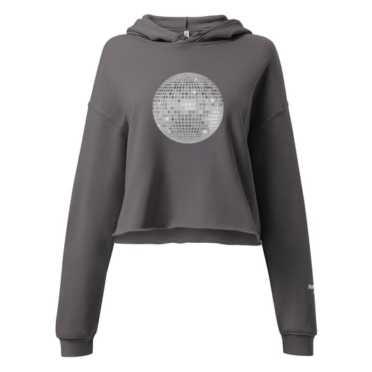 discoball | crop hoodie - f u n k + f i n a
