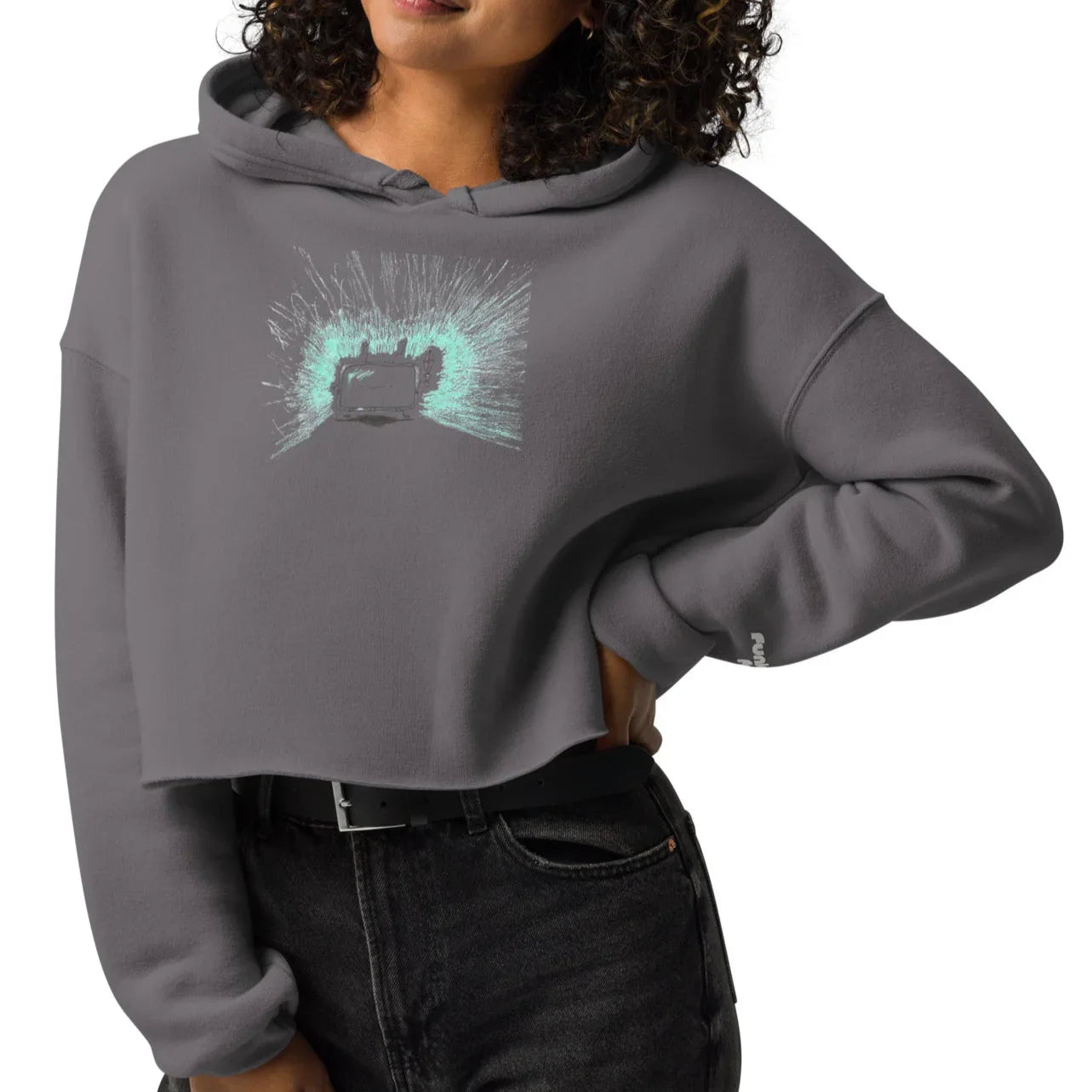 lil dude | crop hoodie - f u n k + f i n a