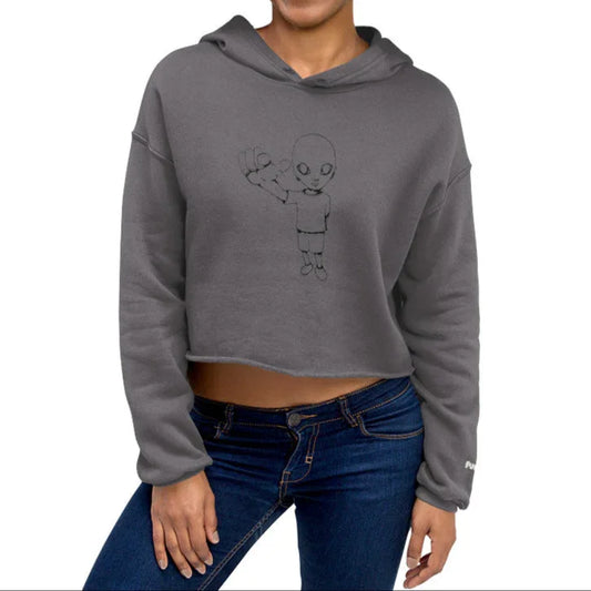 xtra | crop hoodie - f u n k + f i n a