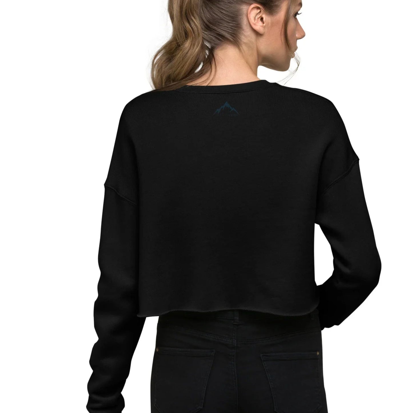 sunset rainbow | crop sweatshirt - f u n k + f i n a